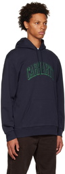 Carhartt Work In Progress Navy Scrawl Hoodie