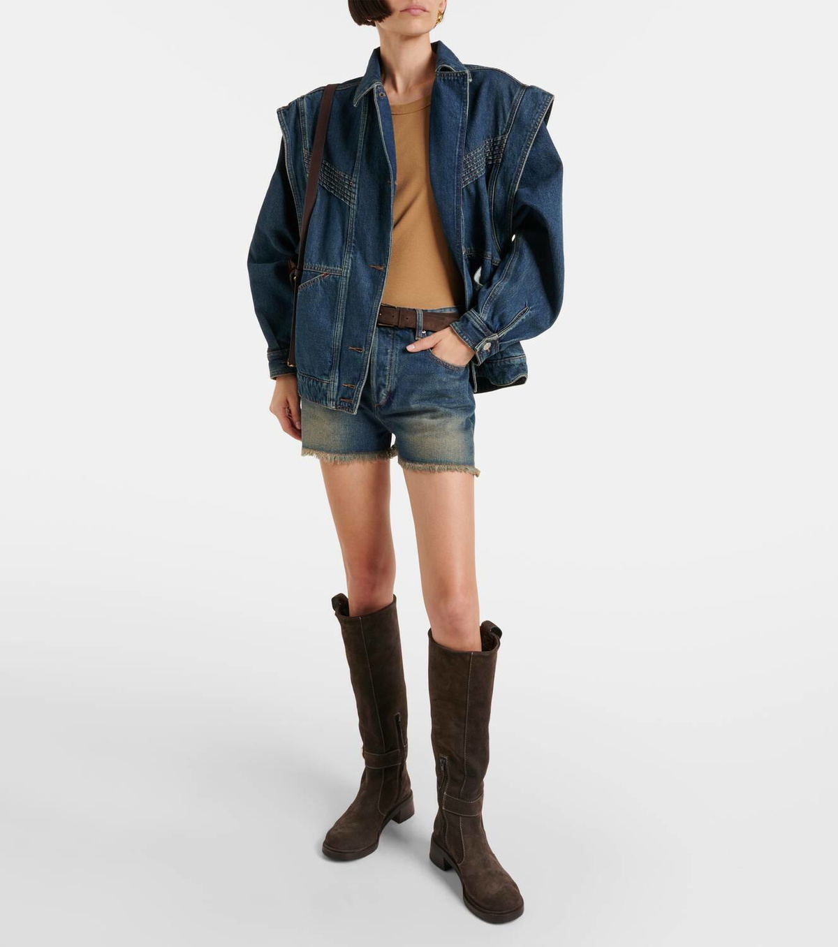 See By Chloé New Ring suede knee-high boots