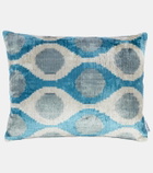 Les-Ottomans Silk velvet cushion