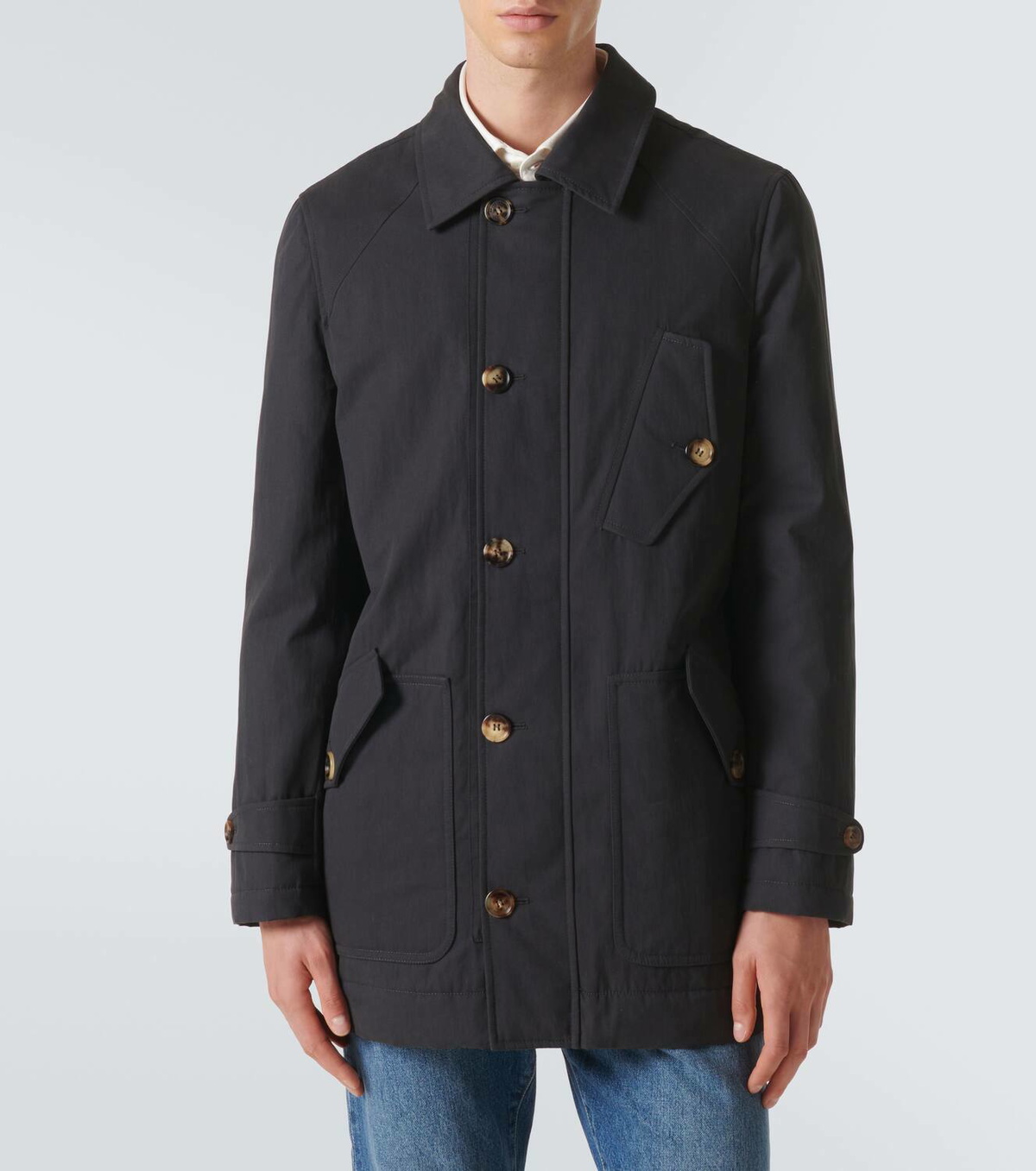 Brunello Cucinelli Cotton-blend jacket