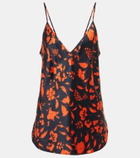 Lee Mathews Bella floral silk satin camisole