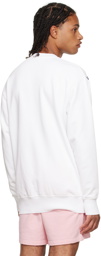 Casablanca White Caza Envelope Sweatshirt