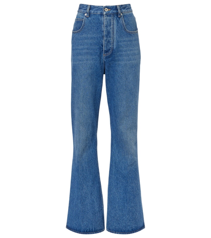 Photo: Bottega Veneta High-rise flared jeans