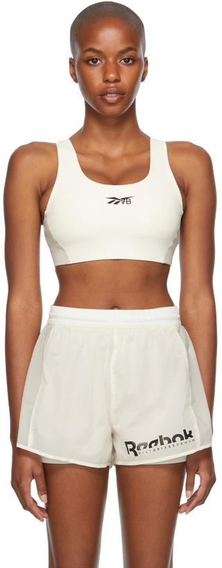 Photo: Reebok By Victoria Beckham Off-White Bonded Sports Bra