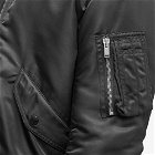 Saint Laurent Men's Aviator MA1 Jacket in Black