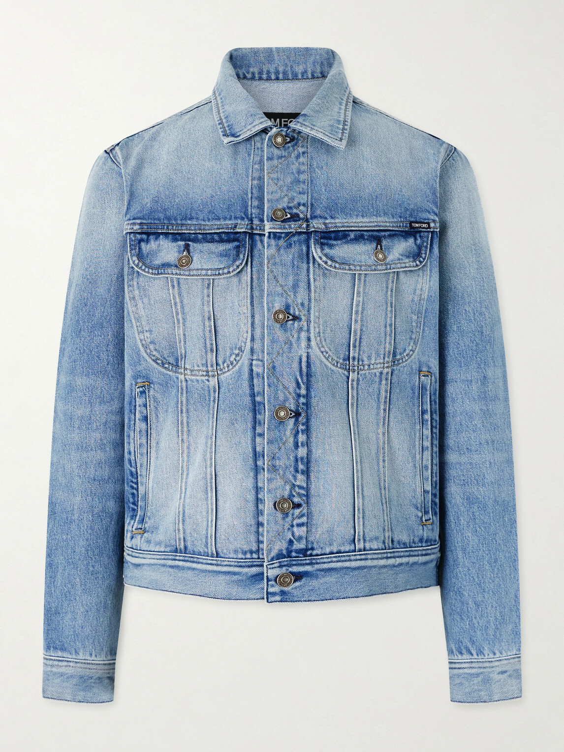 TOM FORD - Iconic Denim Jacket - Blue