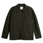 YMC Men's Garment Dyed Construction Jacket in Dark Green