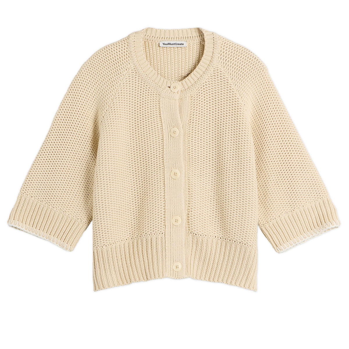 YMC Women's Kwai Cardigan in Shell