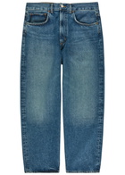 Agolde Deka Relaxed Straight-leg Jeans Blue