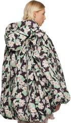 Collina Strada Black & Off-White Pillow Coat