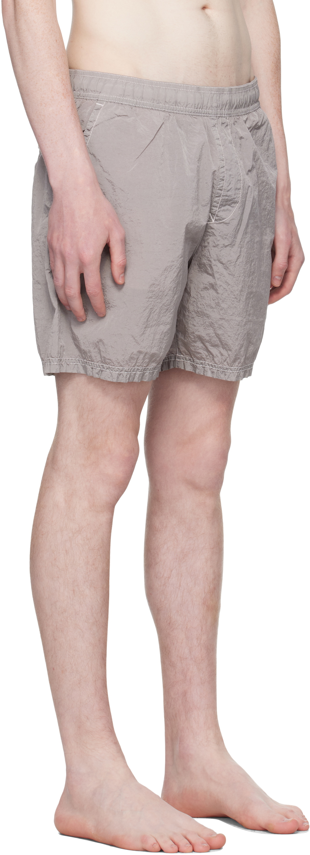 Stone Island Pink B100004 Nylon Metal ECONYL Swim Shorts