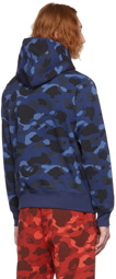 BAPE Navy Camo 'BAPE' Hoodie