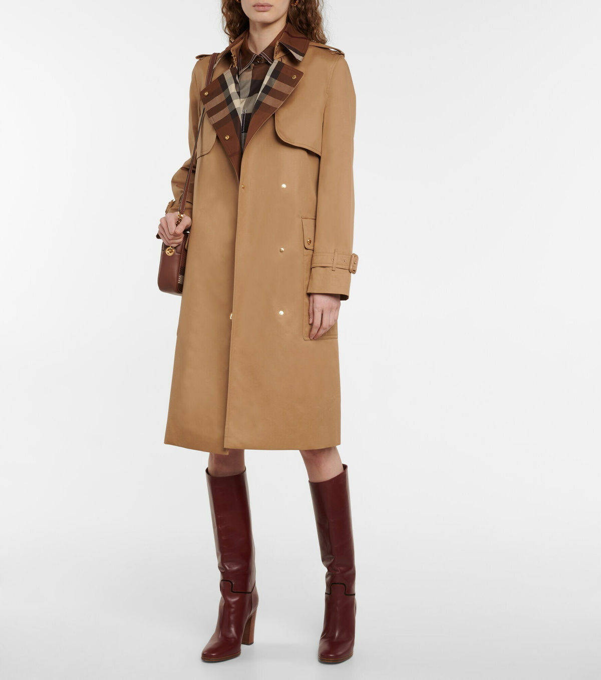 Burberry - Cotton gabardine trench coat