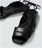Lemaire - Flat Opanca leather sandals