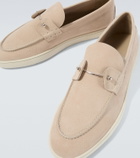 Christian Louboutin Chambeliboat leather slip-on shoes