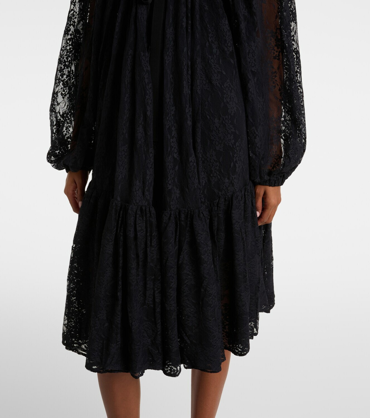 Patou Lace midi dress