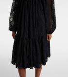 Patou Lace midi dress