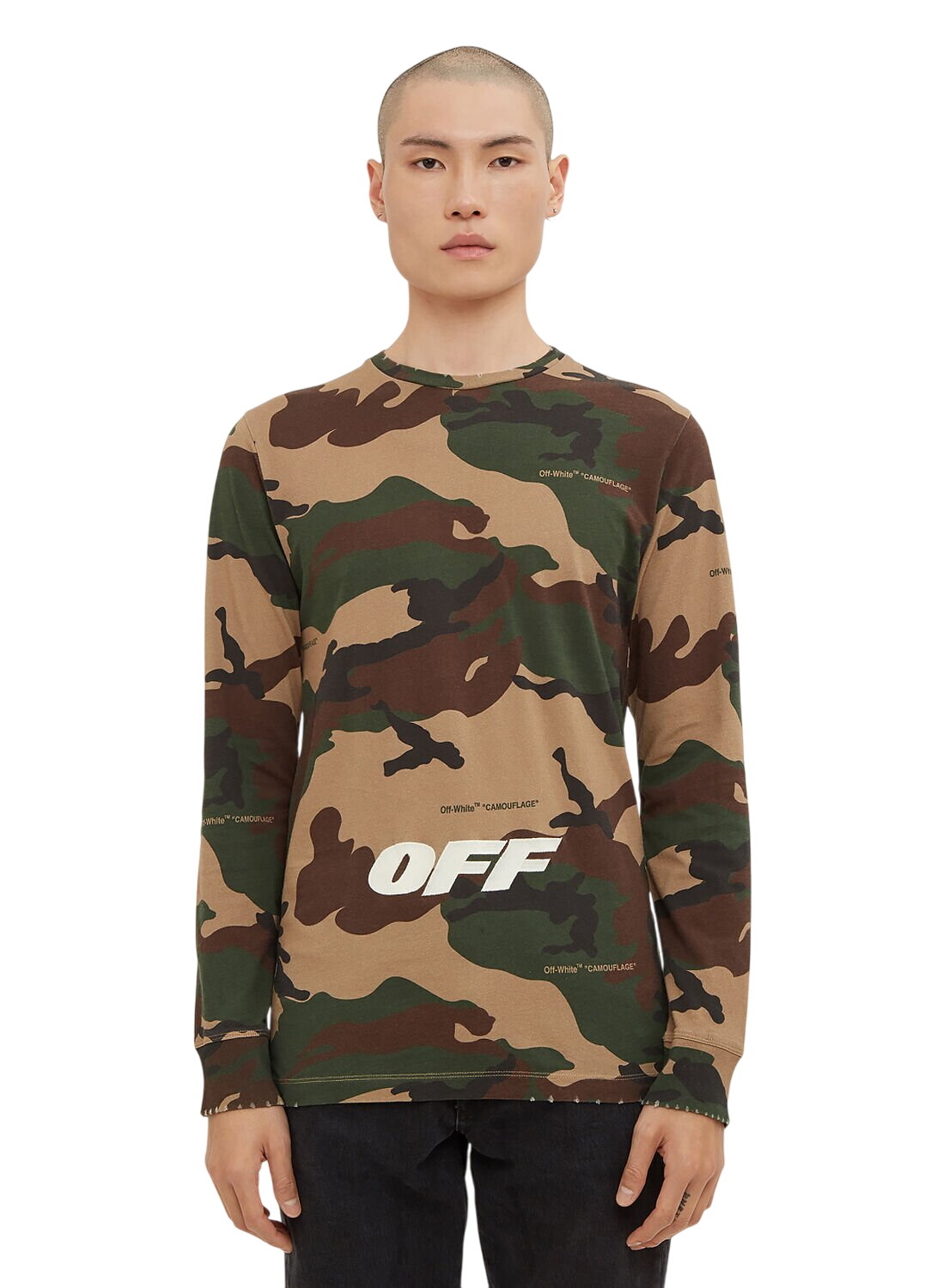 Off-White Black Firetape T-Shirt Off-White