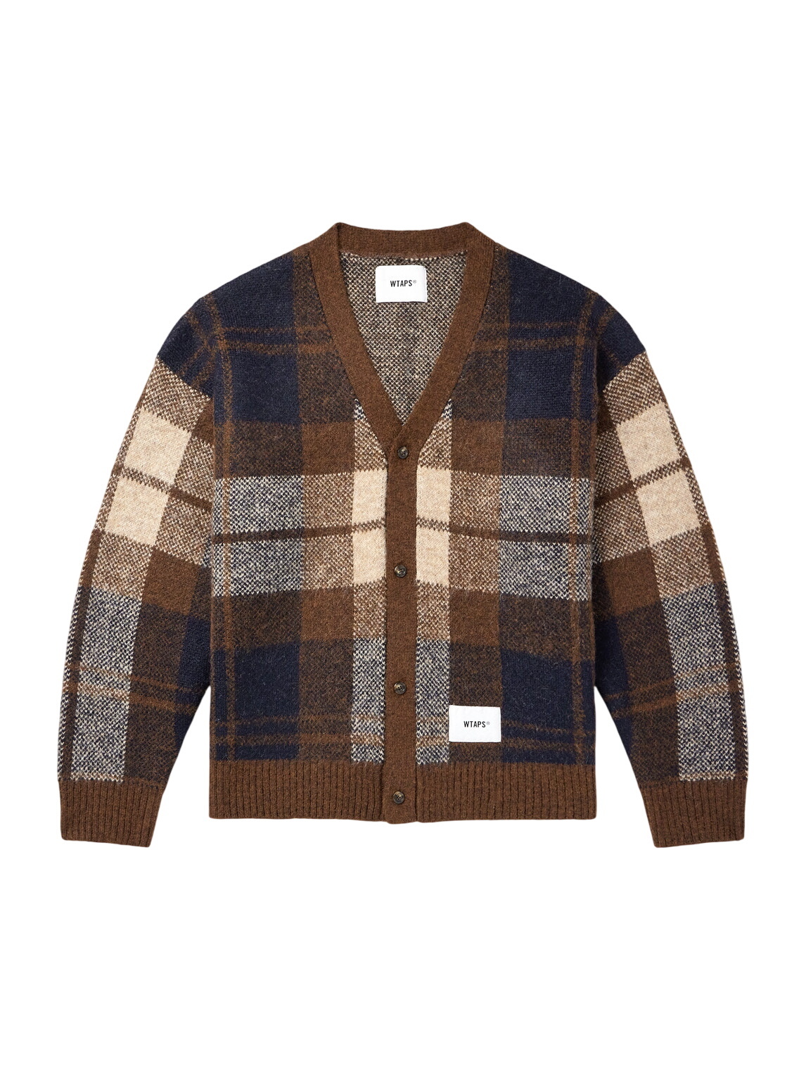 WTAPS - Palmer Knitted Zip-Up Cardigan - Black WTAPS