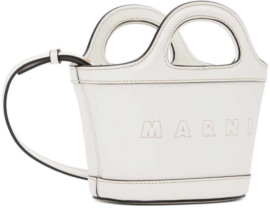 Crossbody Bag White Micro Bag Marni White Micro Tropicalia Tote Marni
