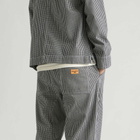 Service Works Men's House Gingham Chef Pants in Black