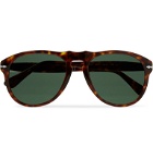 Persol - Aviator-Style Tortoiseshell Acetate Sunglasses - Brown