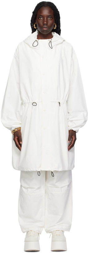 Photo: Marc Jacobs White 'The Balloon' Coat