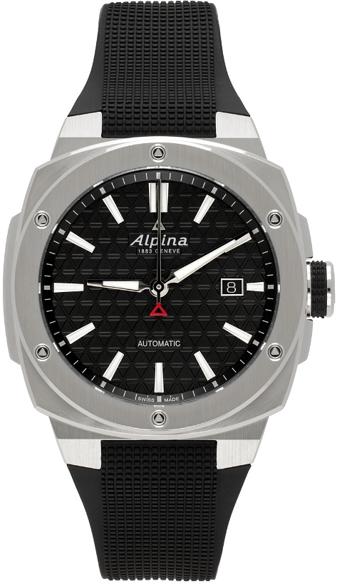 Photo: Alpina Black Alpiner Extreme Automatic Watch