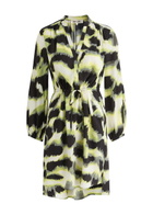 Diane Von Furstenberg Sonoya Printed Chiffon Mini Dress Multicoloured