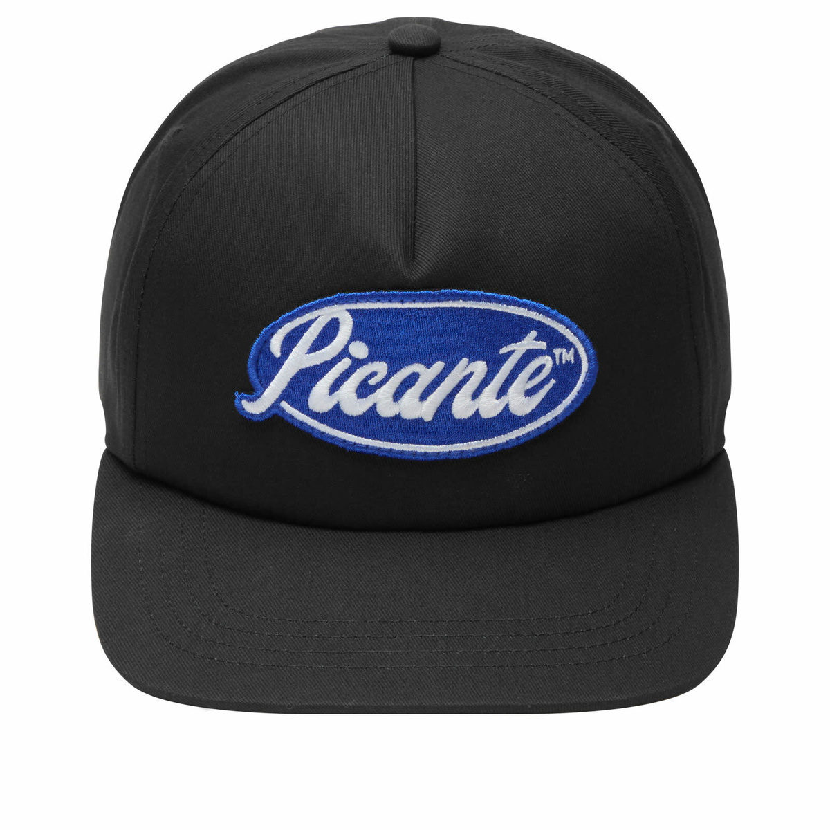 Picante Men's Senna Crew Cap in Washed Black 