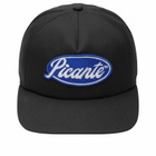 Picante Men's Senna Crew Cap in Washed Black 