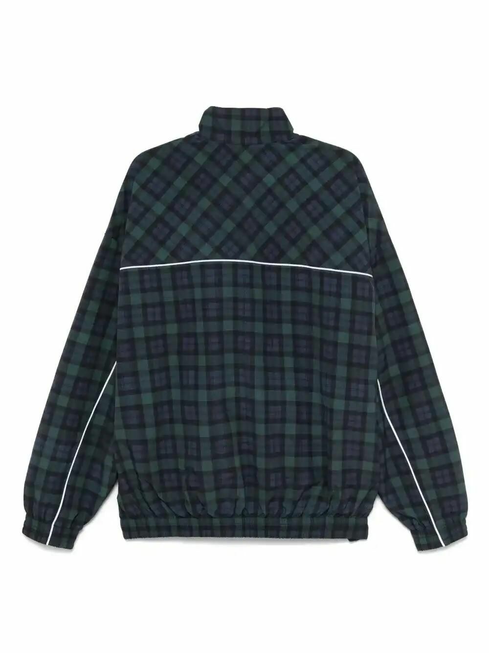 Martine Rose Tartan-Check Track Jacket
