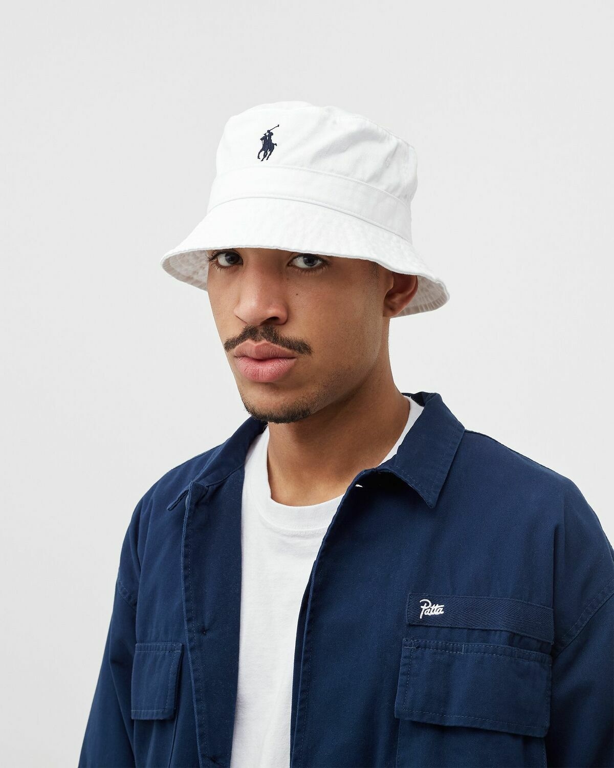 Polo Ralph Lauren Loft Bucket Hat White - Mens - Hats Polo Ralph