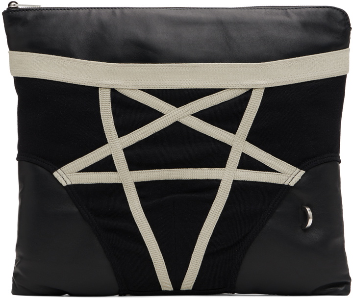 Photo: Rick Owens Black Pentabrief Pouch