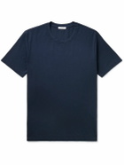 Boglioli - Garment-Dyed Cotton-Jersey T-Shirt - Blue