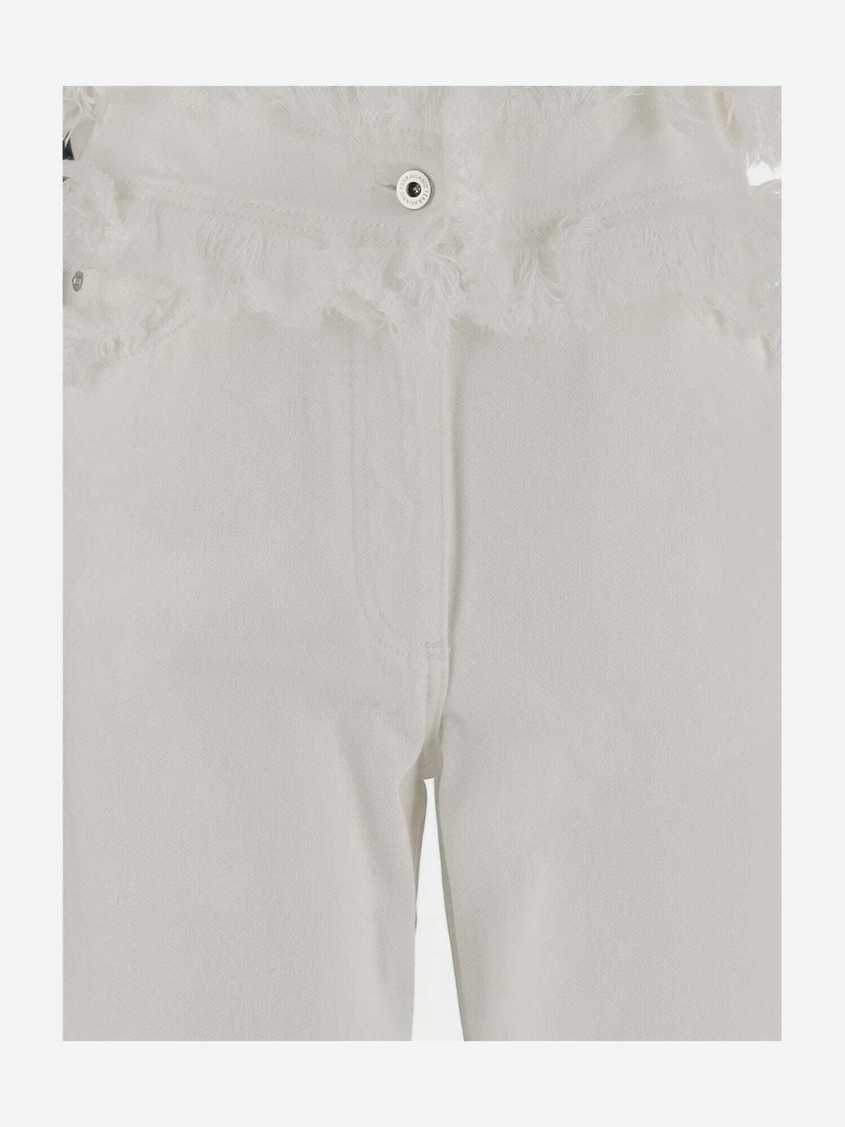 パンツ Salvatore Ferragamo Frayed Cotton Trousers Ferragamo Frayed Cotton Trousers Salvatore Ferragamo