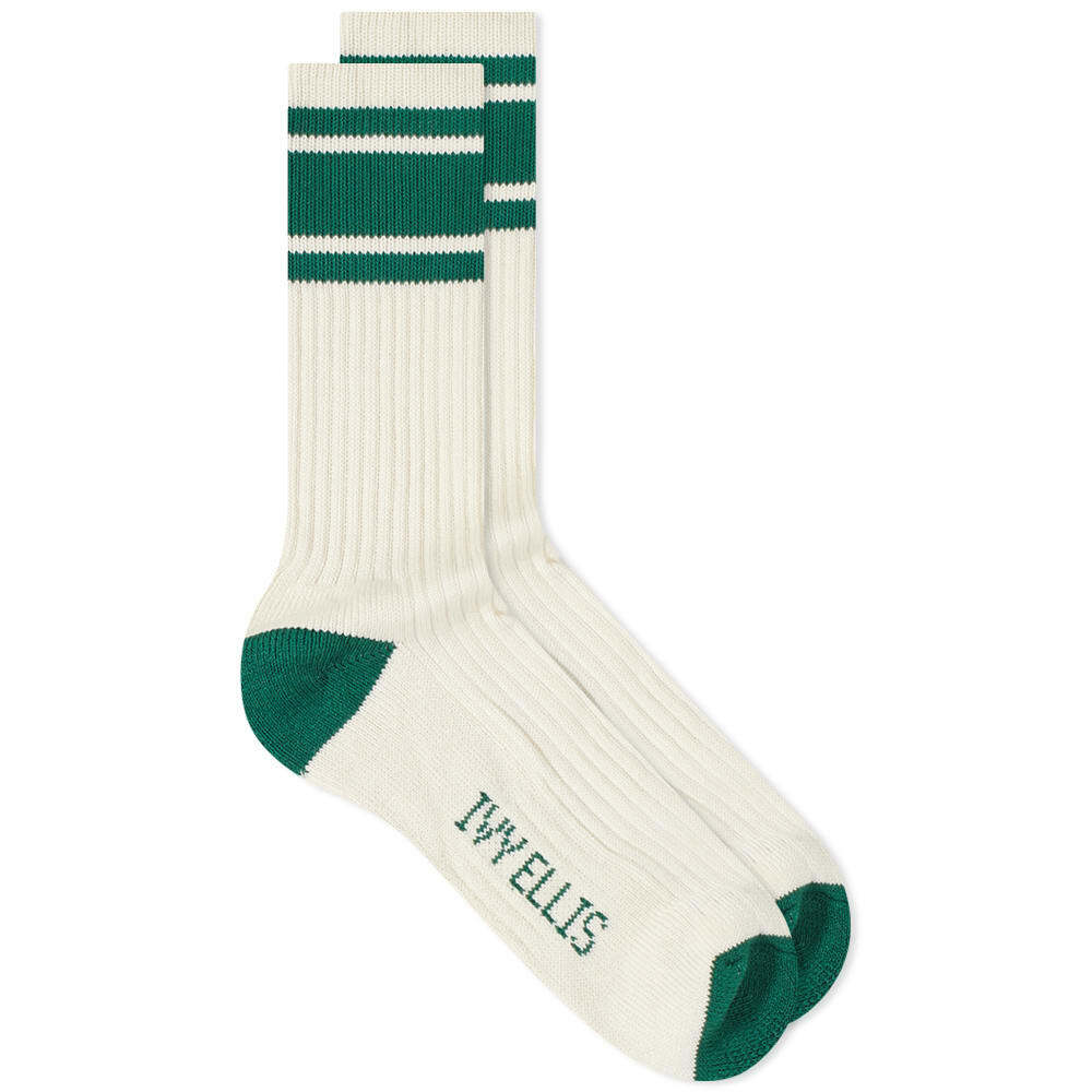 Ivy Ellis Socks Men's Vintage Cotton Sport Sock in Namath Ivy Ellis Socks