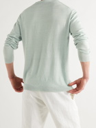 ANDERSON & SHEPPARD - Linen Sweater - Green