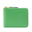 Comme des Garçons SA7100 Classic Wallet in Green