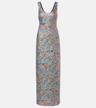 Dries Van Noten Brocade maxi dress