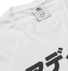 adidas Consortium - Human Made Printed Cotton-Jersey T-Shirt - White