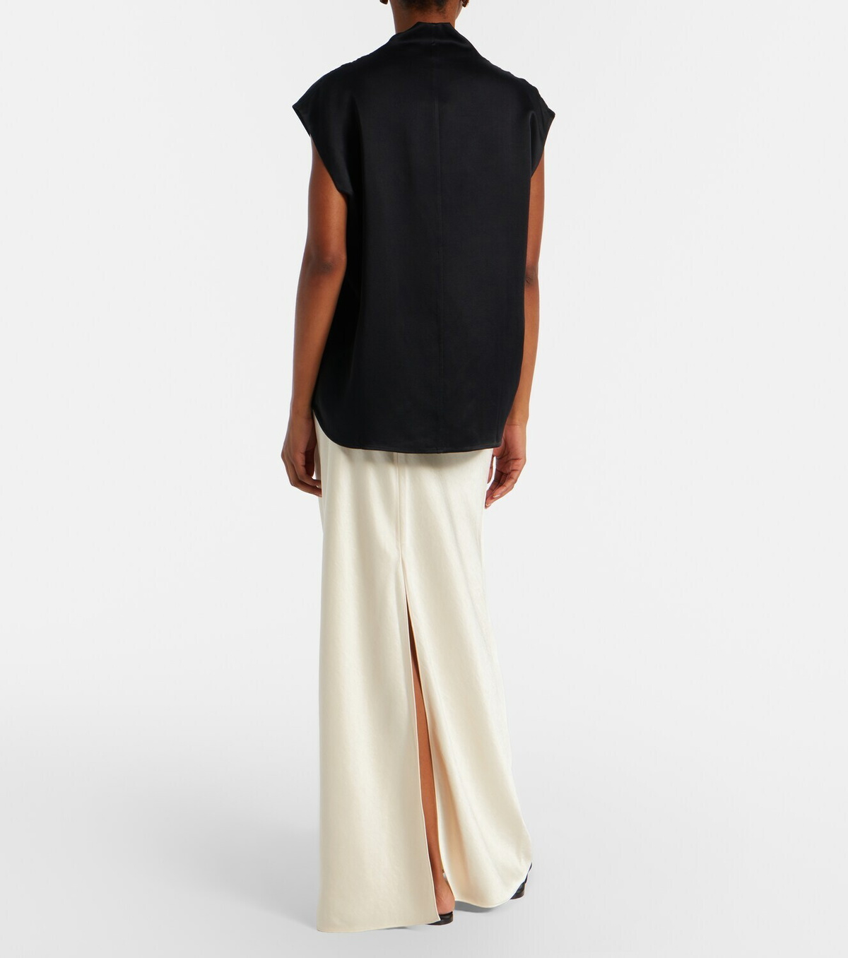 Vince Satin maxi skirt