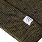 Norse Projects Men's Beanie in Dark Olive