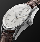TAG Heuer - Carrera Automatic 39mm Steel and Alligator Watch - Men - White