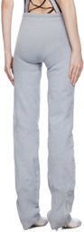 Sinéad O’Dwyer Blue Ribbed Lounge Pants