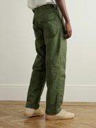 OrSlow - Straight-Leg Cotton Trousers - Green