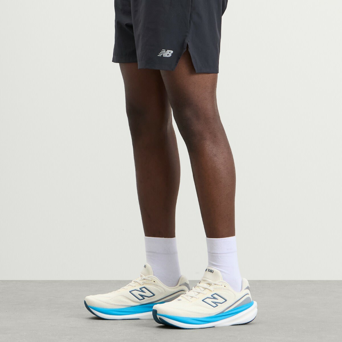 New Balance Men's 1080 v15 Sneaker in Angora/Altitude