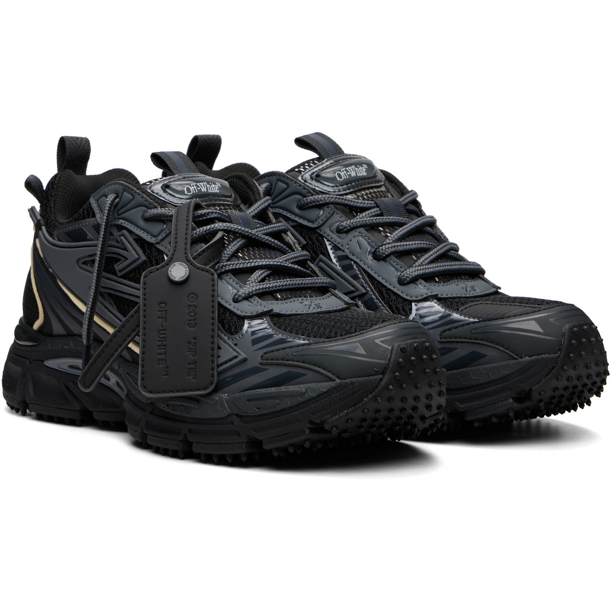 Off-White Black Be Right Back Sneakers