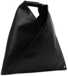 MM6 Maison Margiela SSENSE Exclusive Black Nano Faux-Leather Triangle Tote