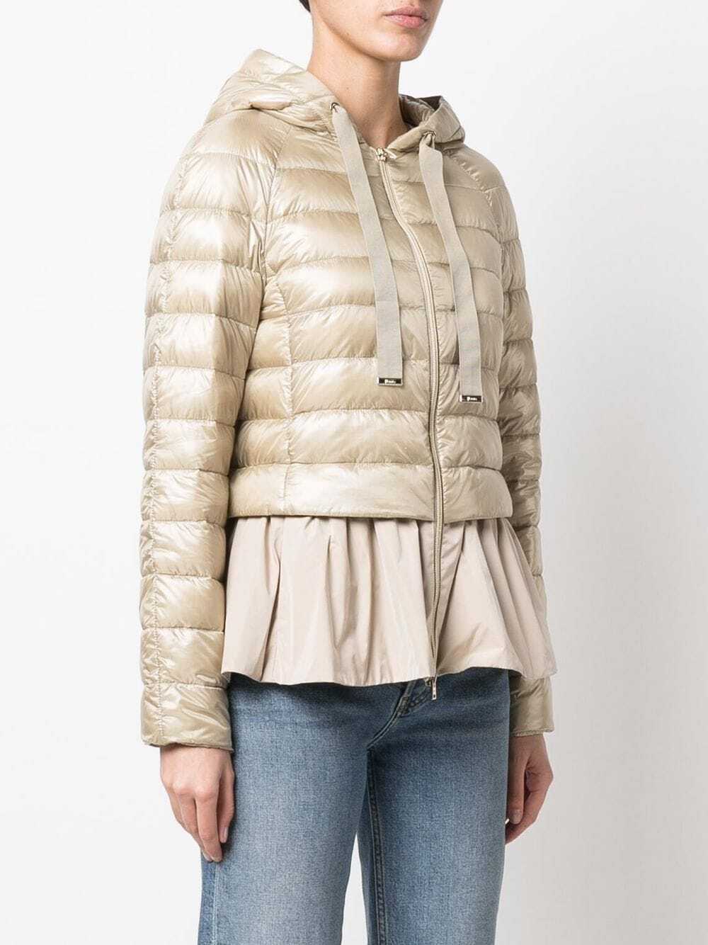 HERNO - Nylon Ultralight Hooded Down Jacket Herno